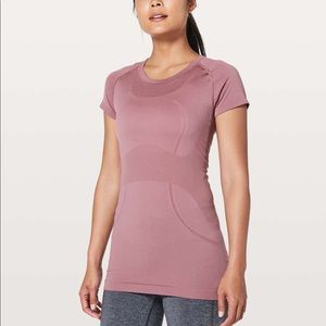 Lululemon Swiftly Tech Short Sleeve Top in Figue